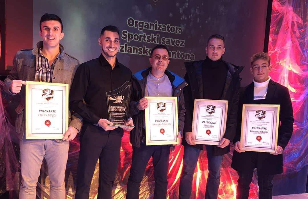 Alen Ovčina najuspješniji sportista TK, najbolji junior Edin Klis 